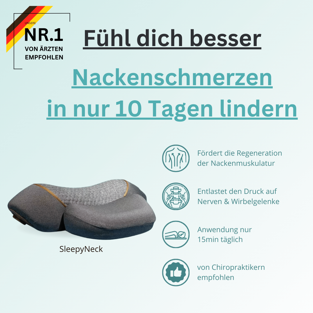 SleepyNeck - Schmerzlinderung in 10 Tagen