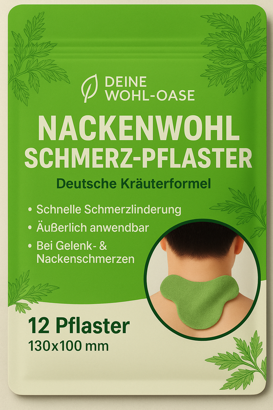Wärme - Nackenwohl Schmerz-Pflaster