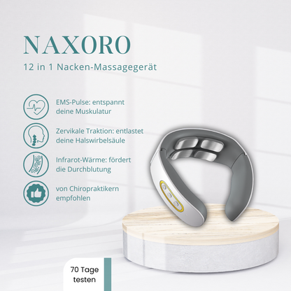 NAXORO - 12 in 1 Nacken-Massagegerät