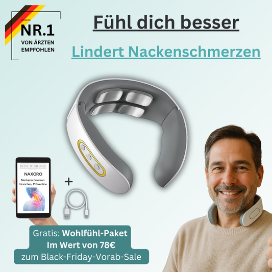 Naxoro - 12 in 1 Nacken-Massagegerät