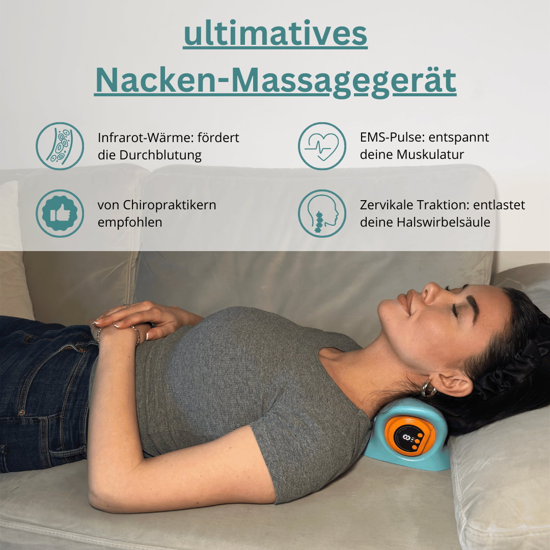 NeckTeck - 4 in 1 Nacken-Massagegerät