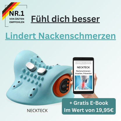 NeckTeck - 4 in 1 Nacken-Massagegerät